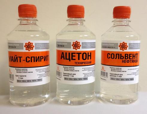 6 видов растворителей или чем разбавить краску
