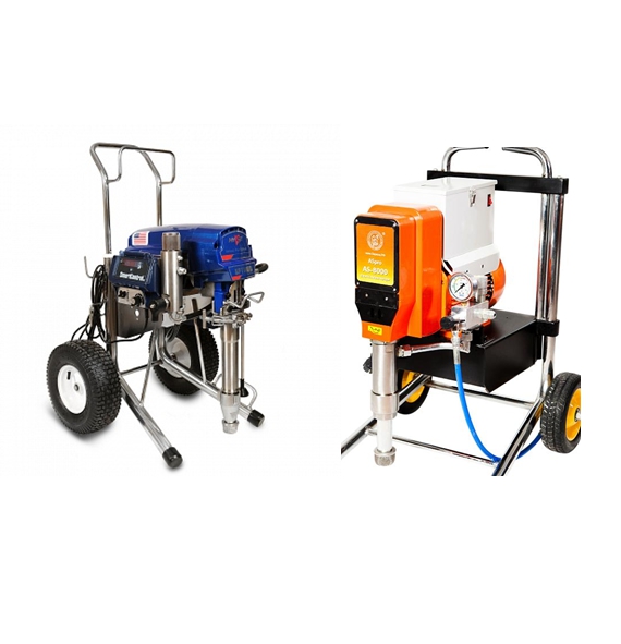Сравнение окрасочных аппаратов для огнезащиты HYVST 1080 и ASpro 8000